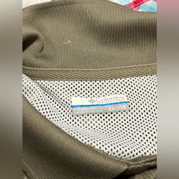 Columbia Men's Perfect Cast Polo Shirt Size XXL (Sage Green) - Picture 6 of 9